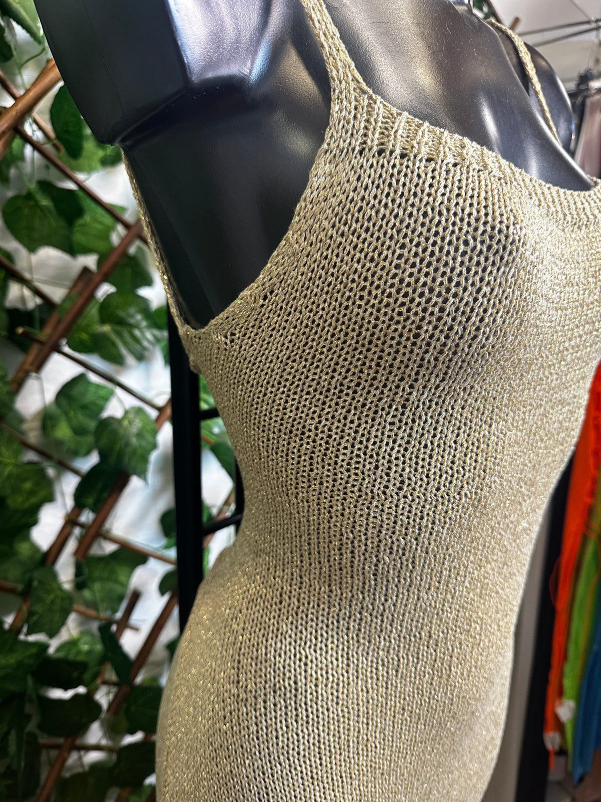 Vestido largo de verano con espalda descubierta
