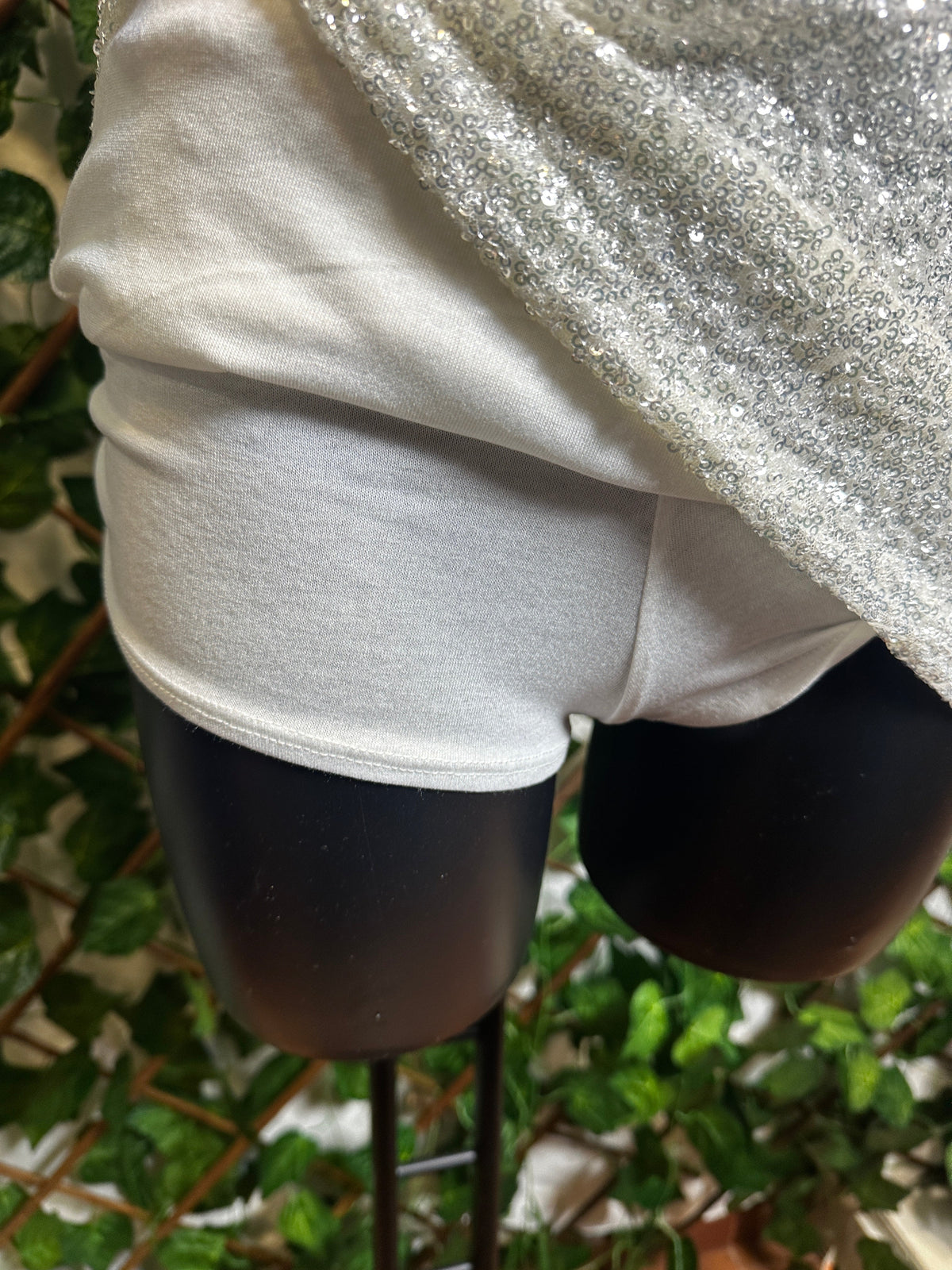 Conjunto con estrella de mar en lentejuelas
