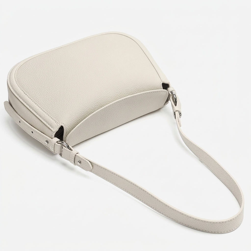 Bolso bandolera saddle de piel