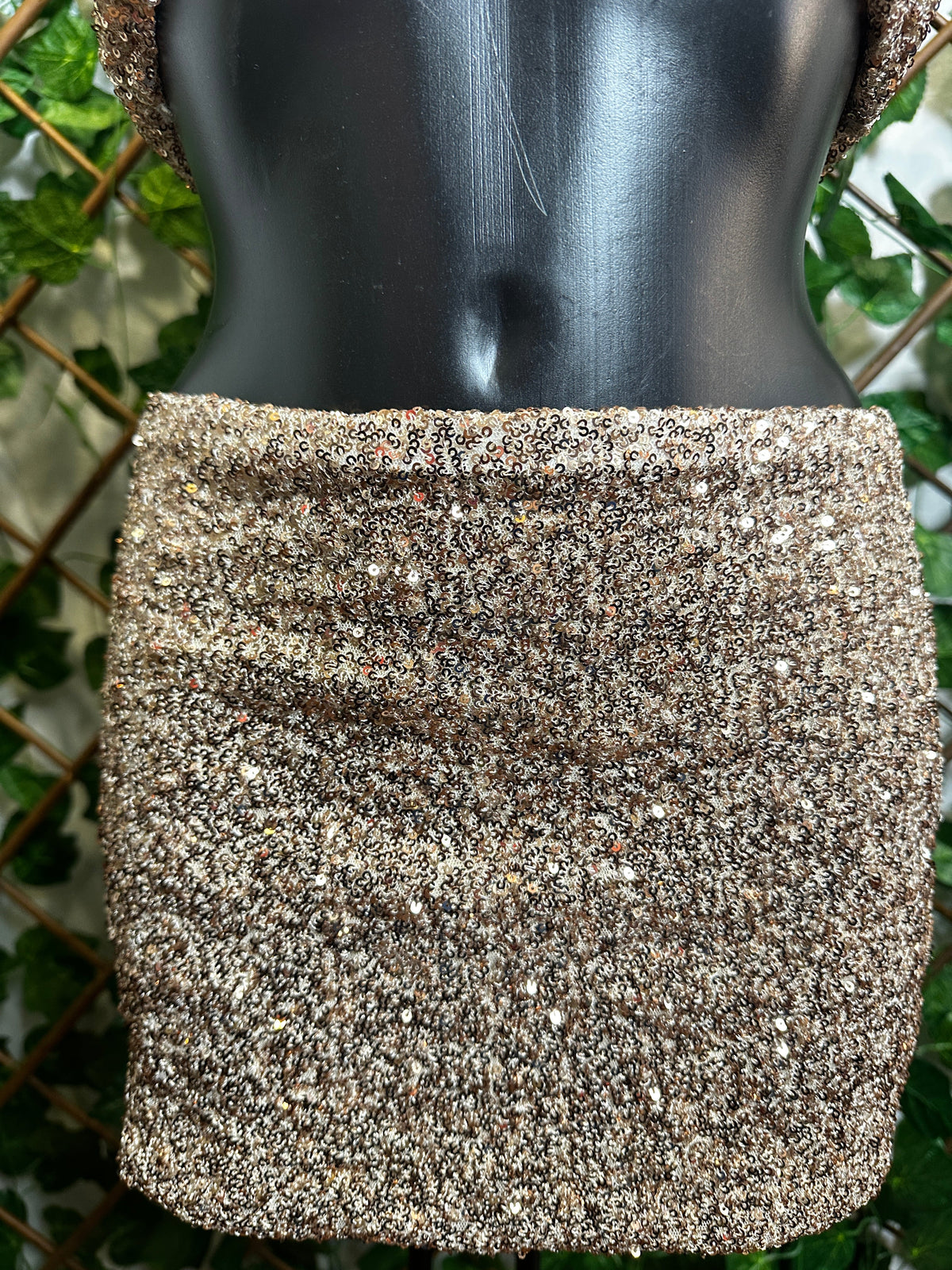 Conjunto con estrella de mar en lentejuelas
