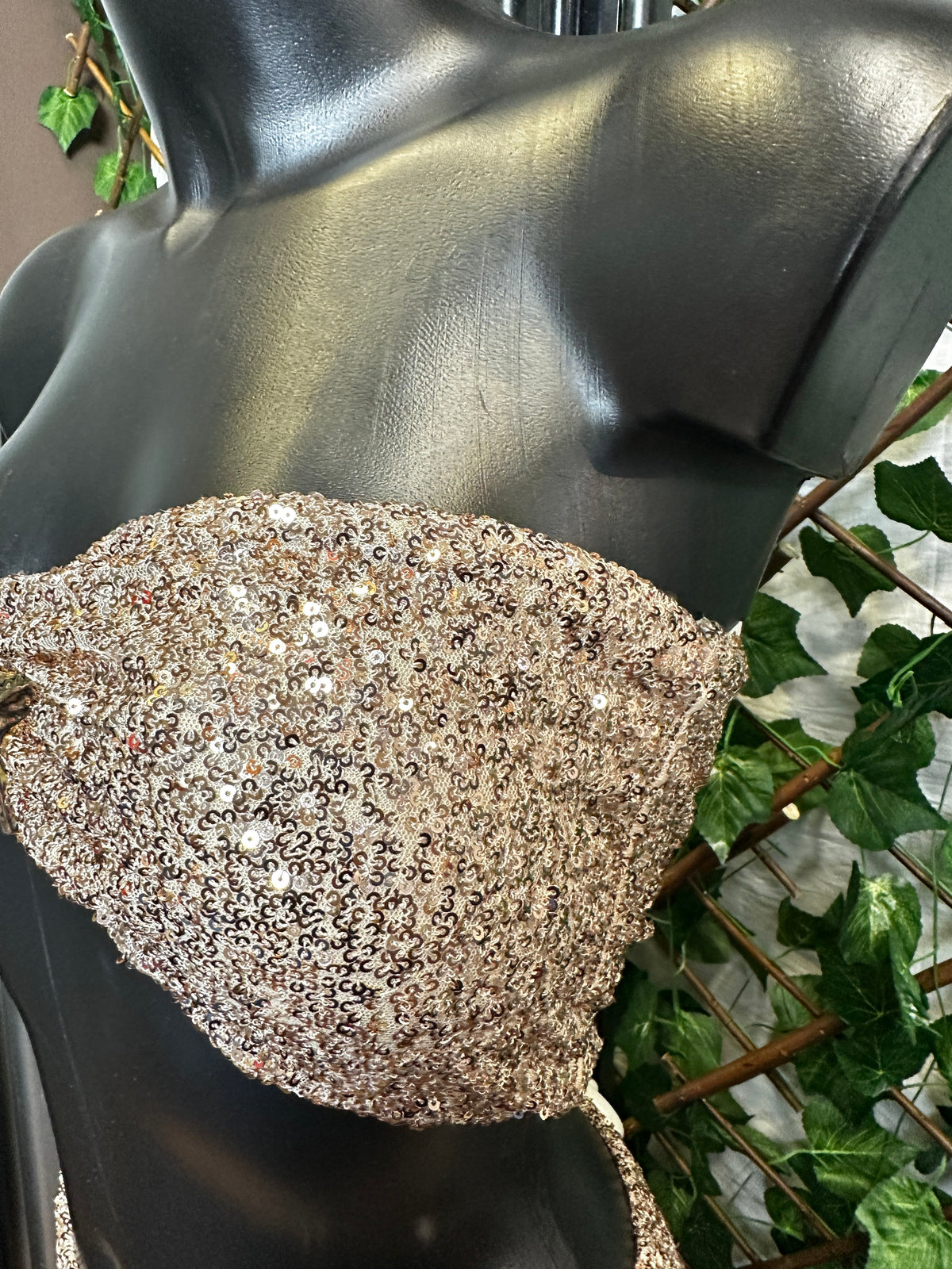 Conjunto con estrella de mar en lentejuelas