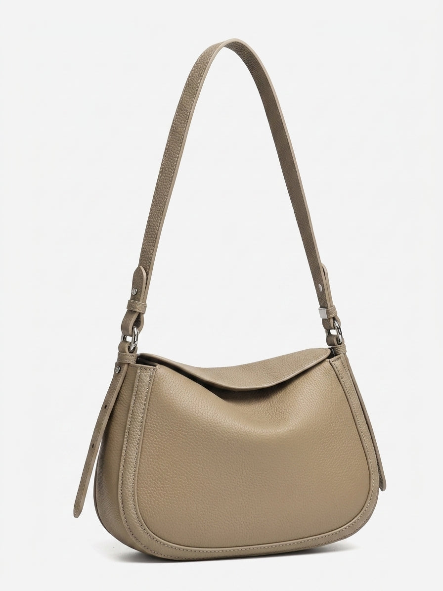 Bolso bandolera saddle de piel