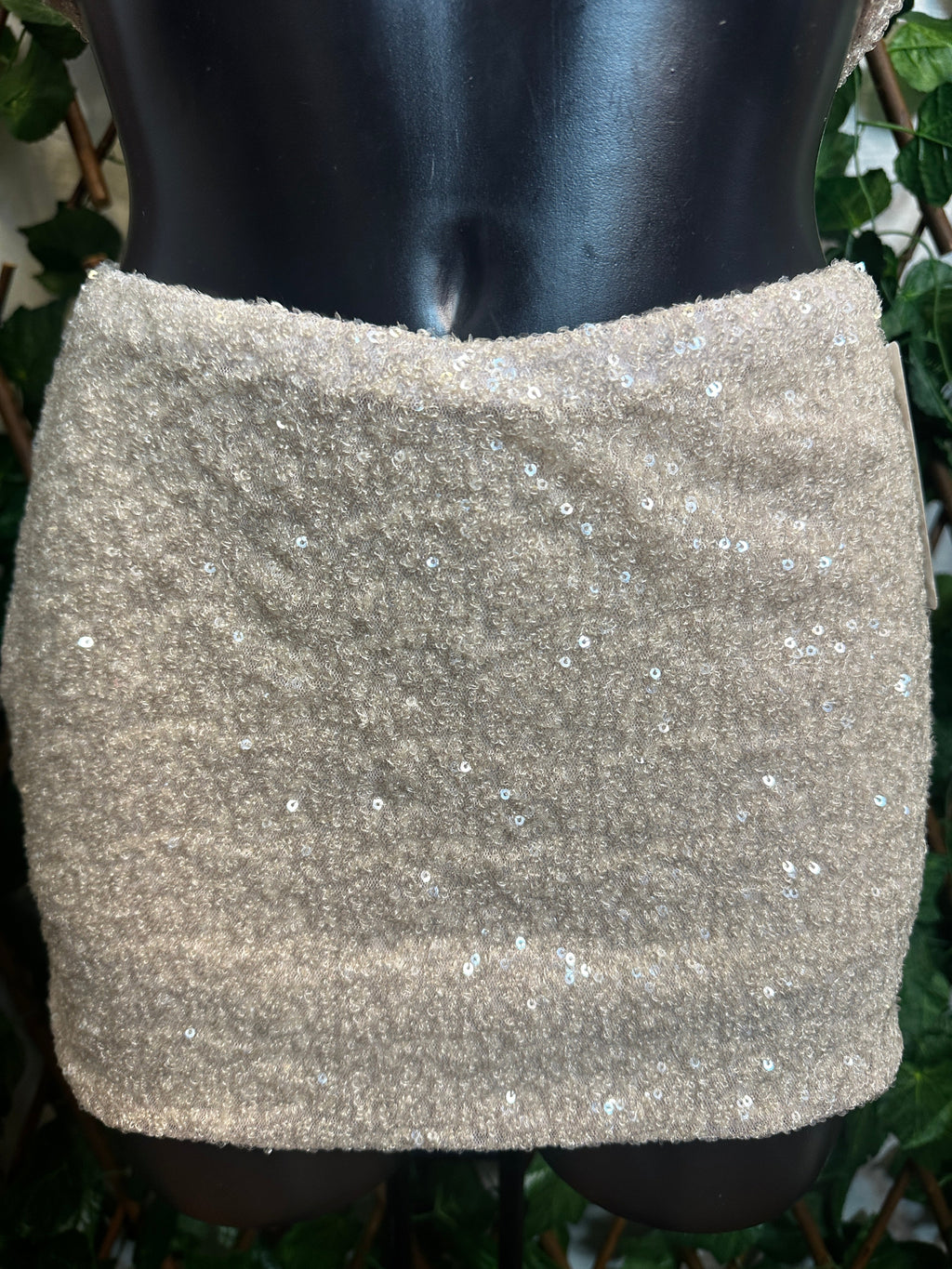Conjunto con estrella de mar en lentejuelas