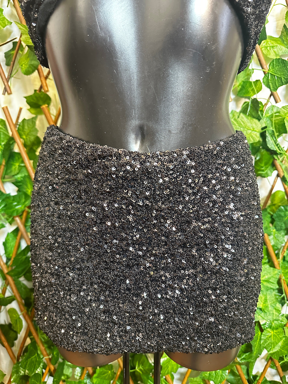 Conjunto con estrella de mar en lentejuelas