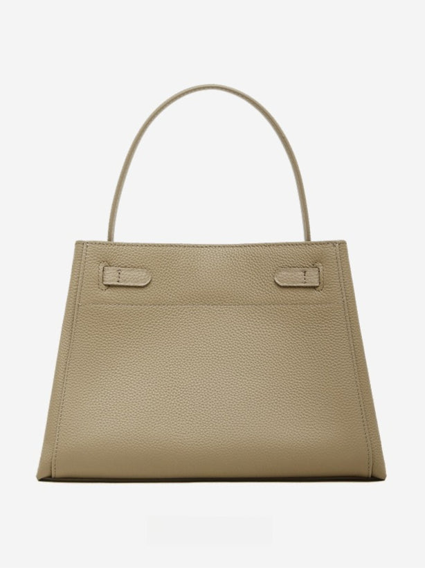 Bolso tote cubo Kelly de piel de gran capacidad