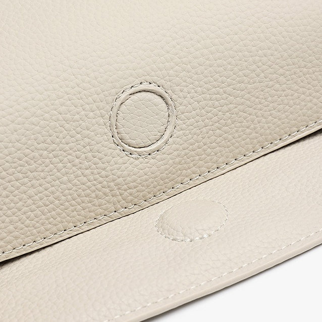 Bolso bandolera saddle de piel