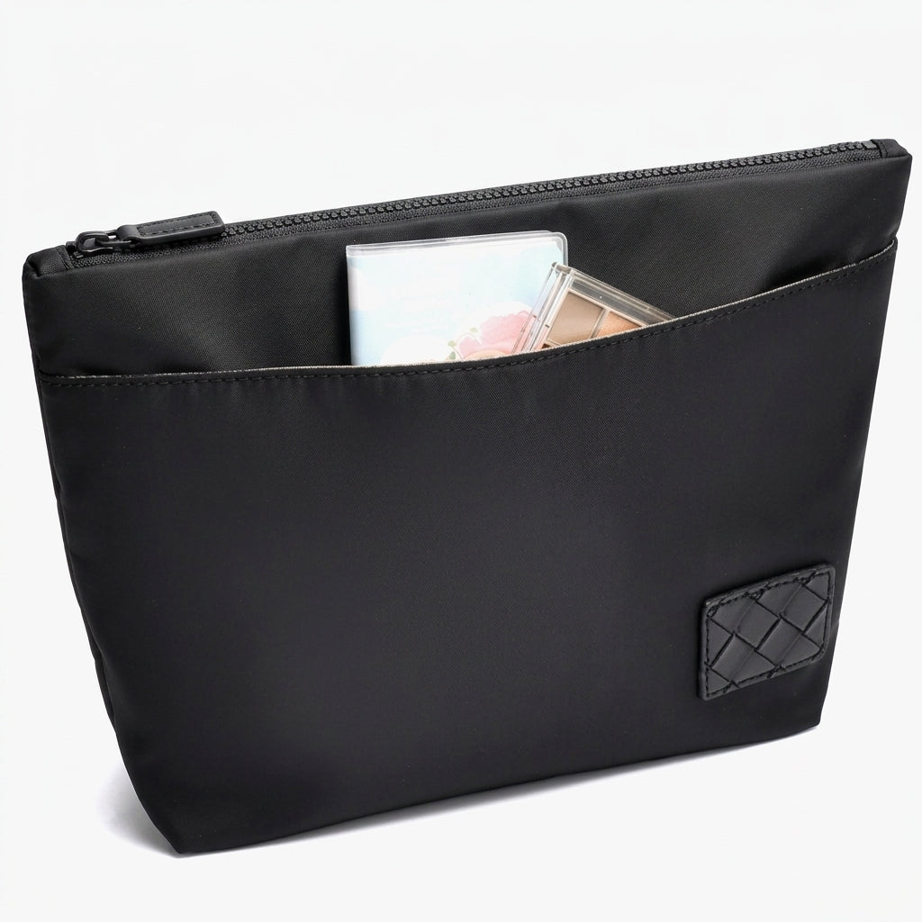 Bolso tote de piel trenzada