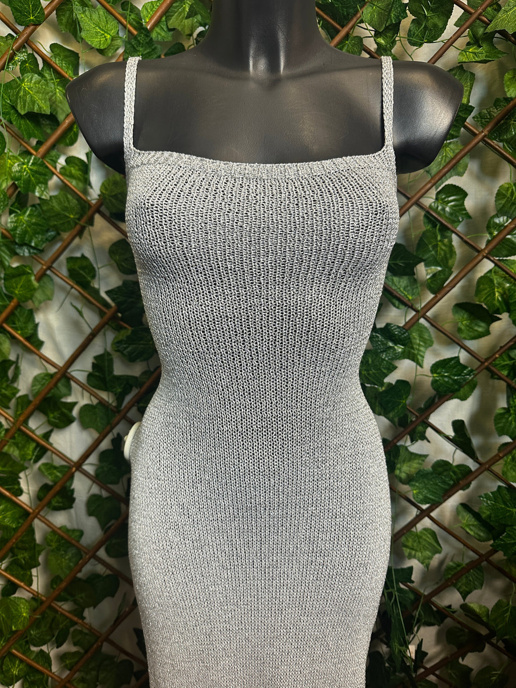 Vestido largo de verano con espalda descubierta
