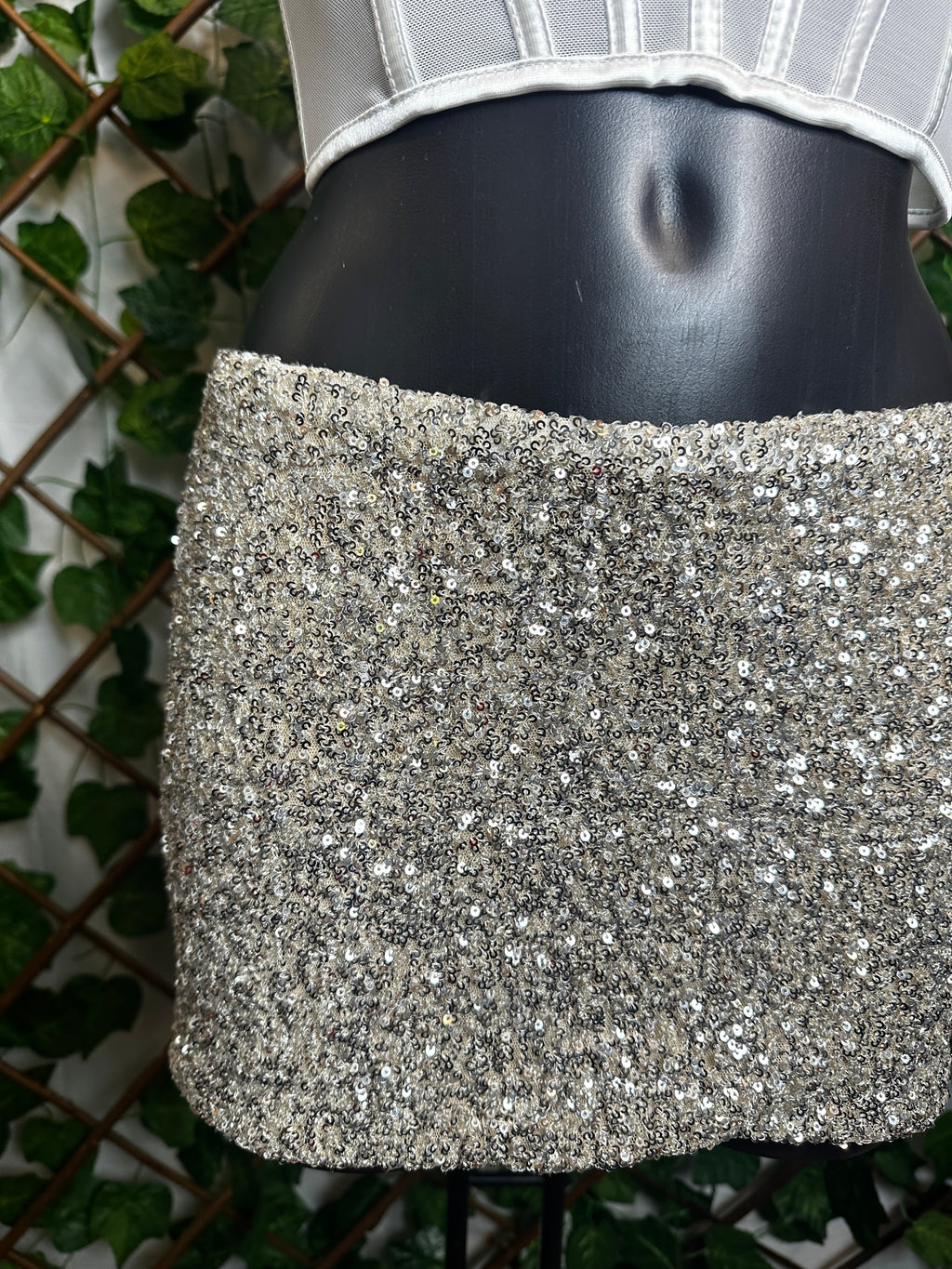 Conjunto con estrella de mar en lentejuelas