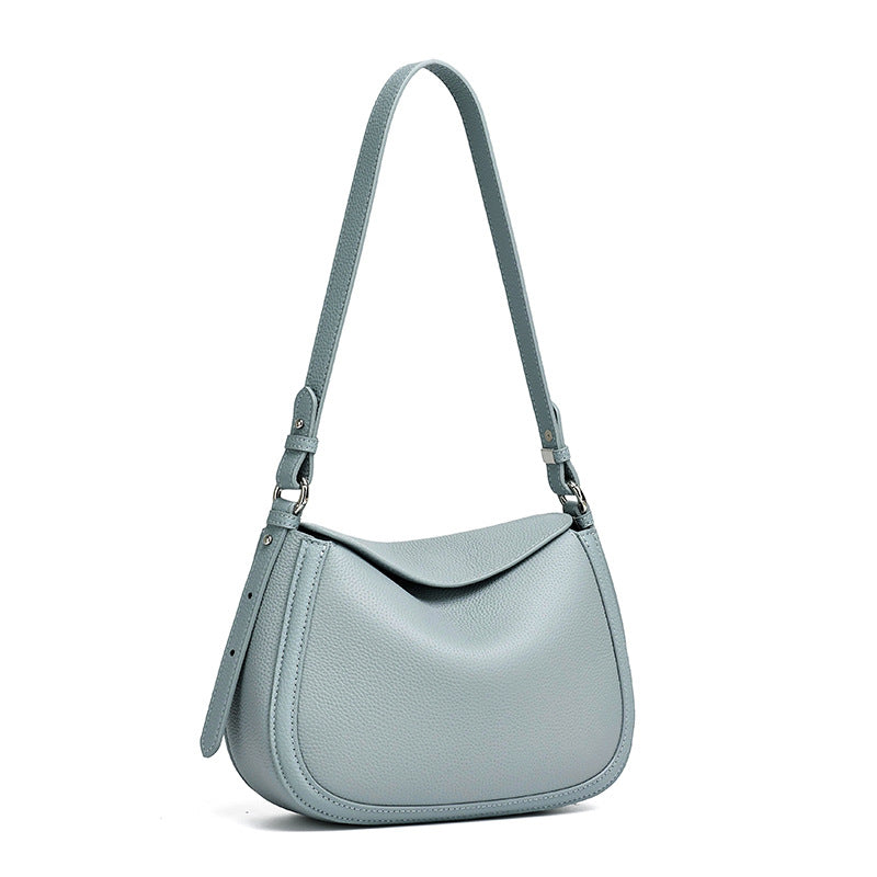 Bolso bandolera saddle de piel