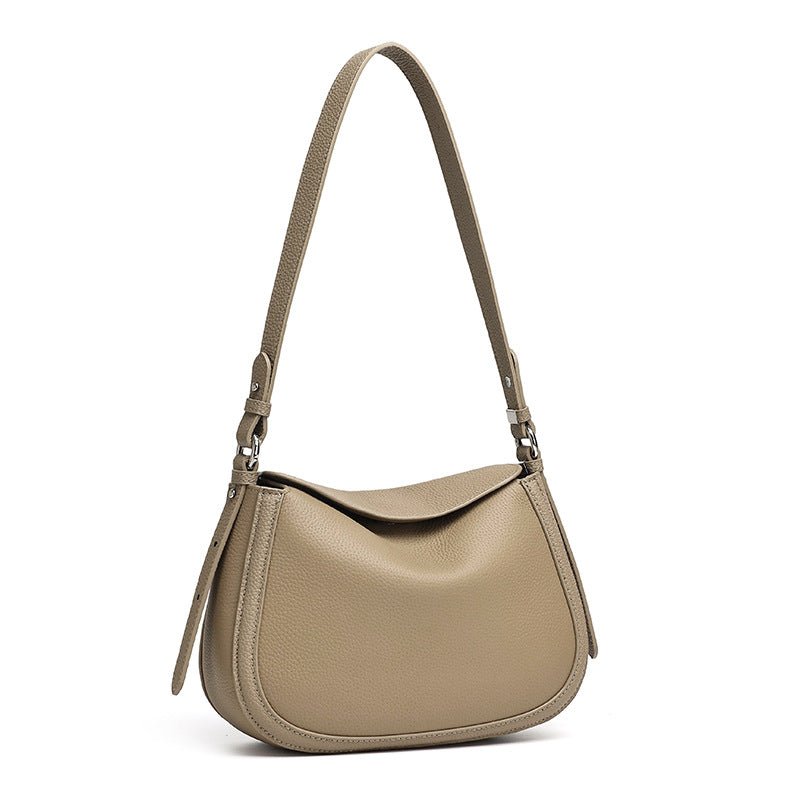 Bolso bandolera saddle de piel