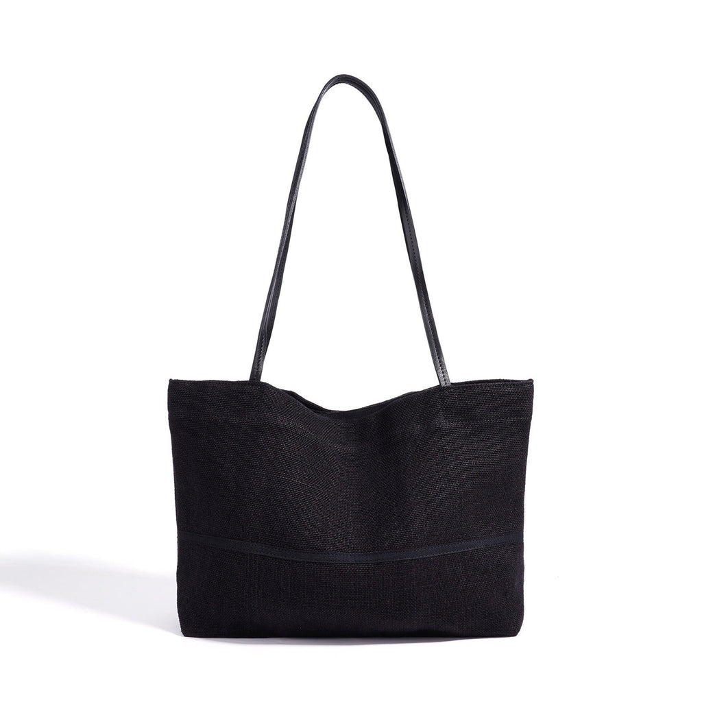 Bolso tote de lino