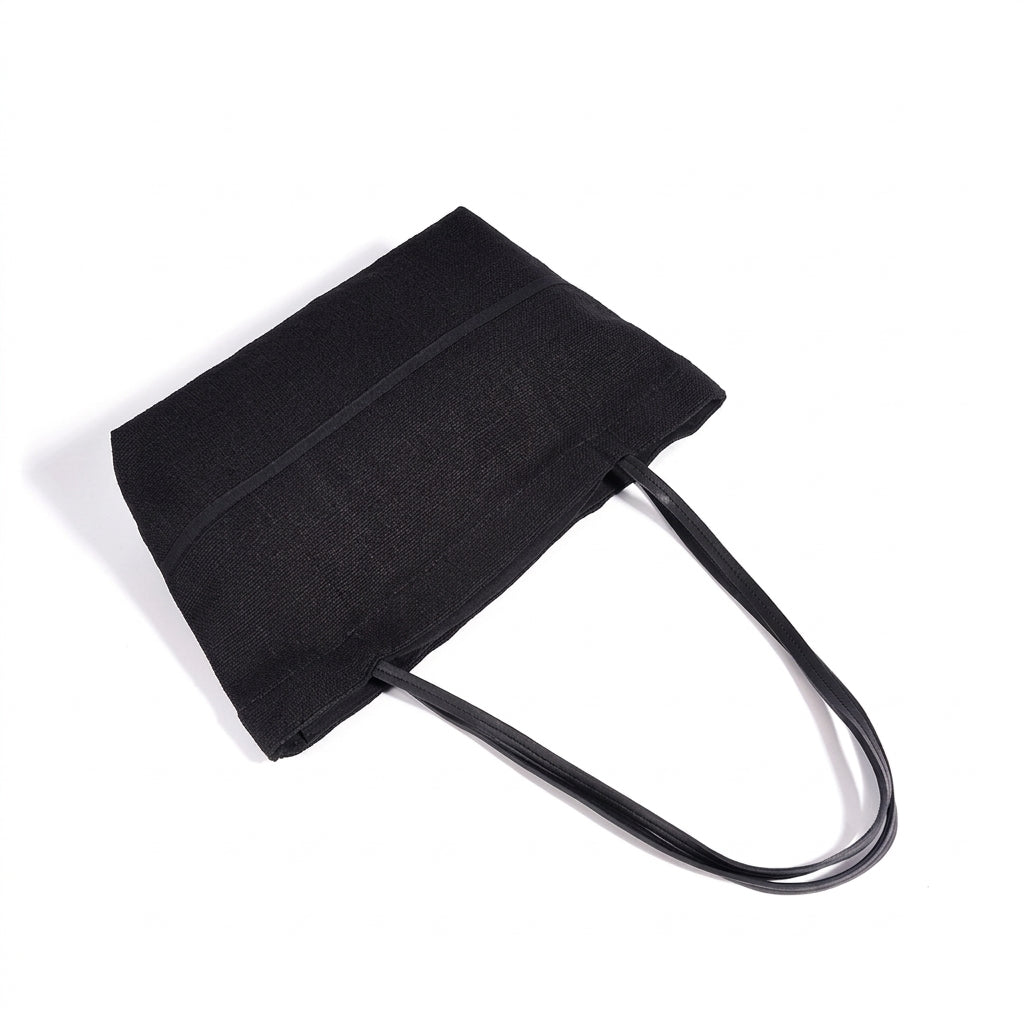Bolso tote de lino