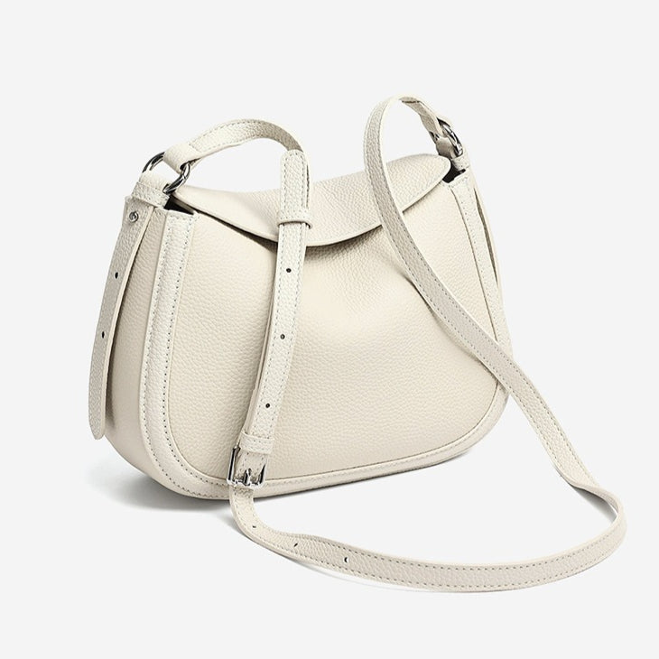 Bolso bandolera saddle de piel