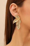 Pendientes de hoja de estilo vintage