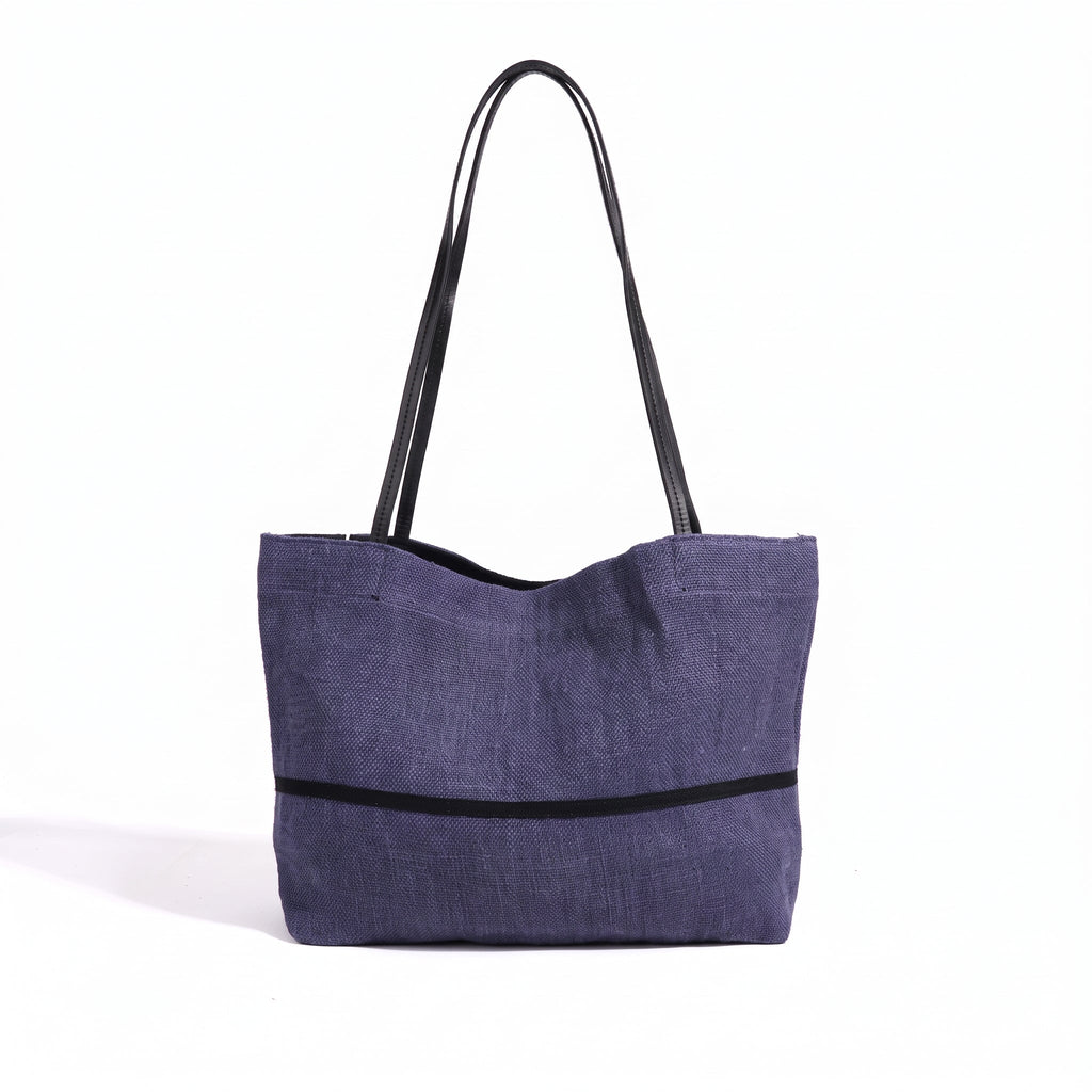 Bolso tote de lino