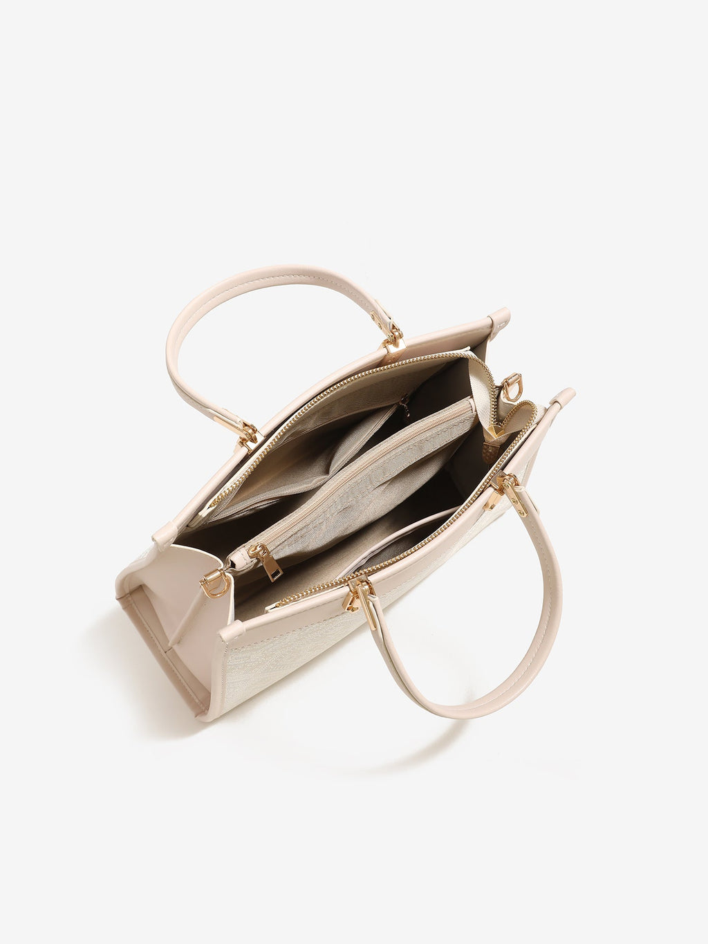 Bolso clutch geométrico de piel vegana