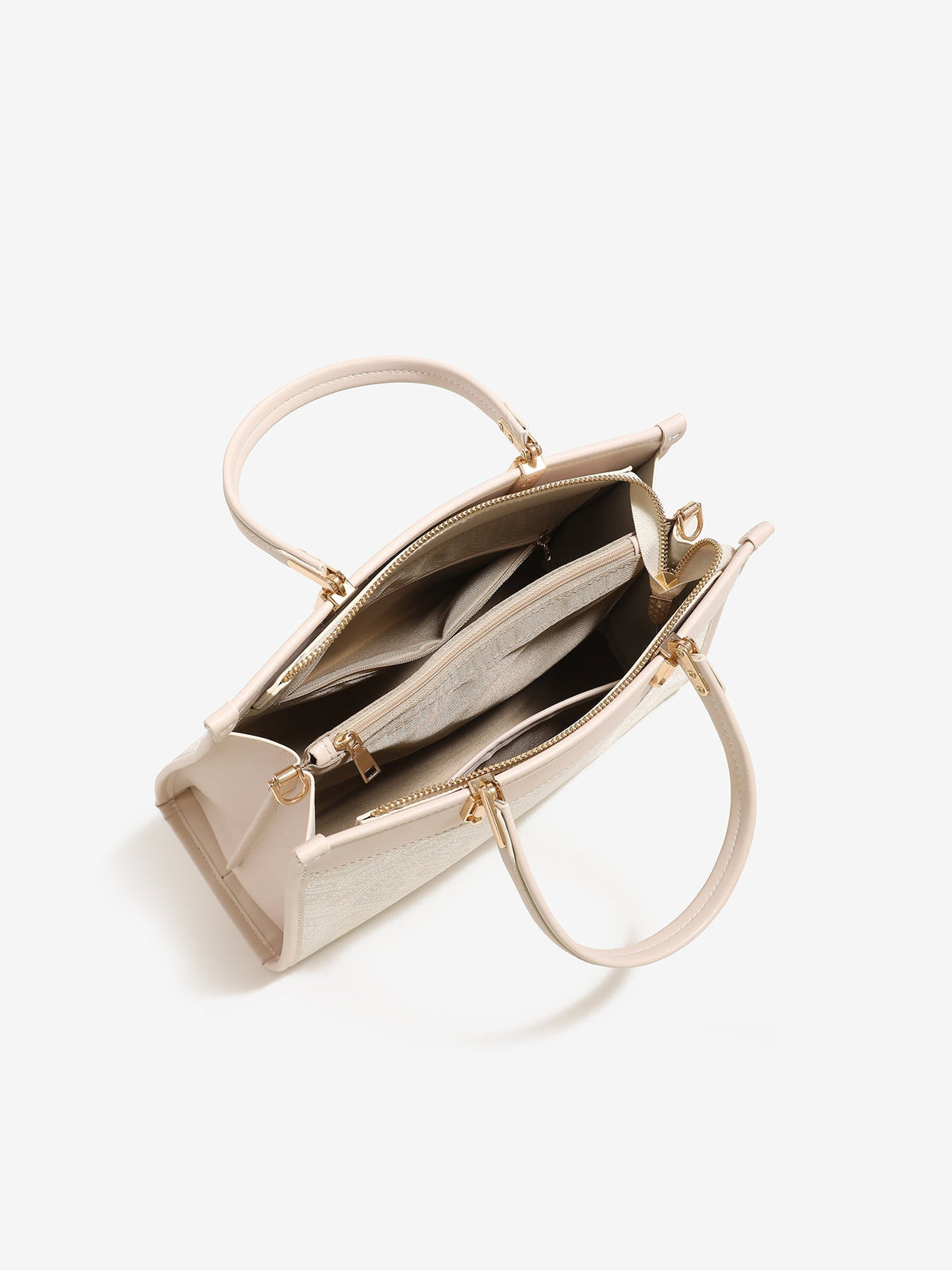 Bolso clutch geométrico de piel vegana