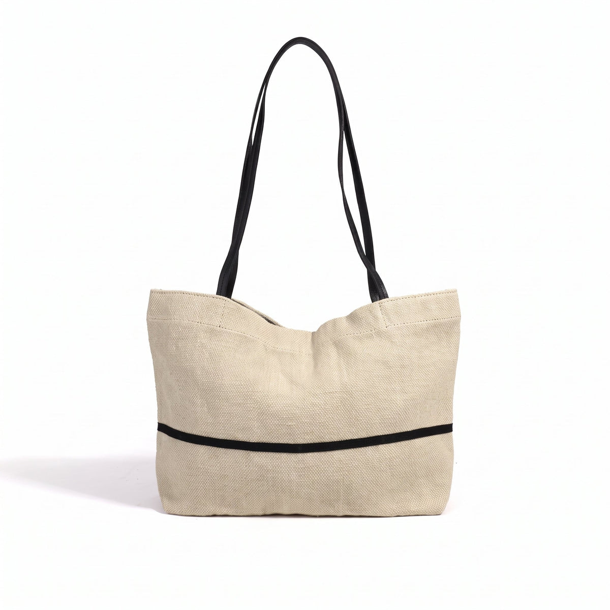 Bolso tote de lino